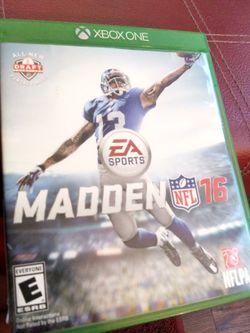 Madden 16 XBOX ONE