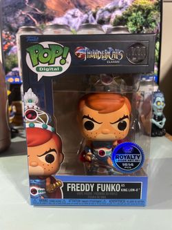 Funko Pop Digital NFT Thundercats #444 Freddy As King Lion-O 1614 Pcs Limited Edition