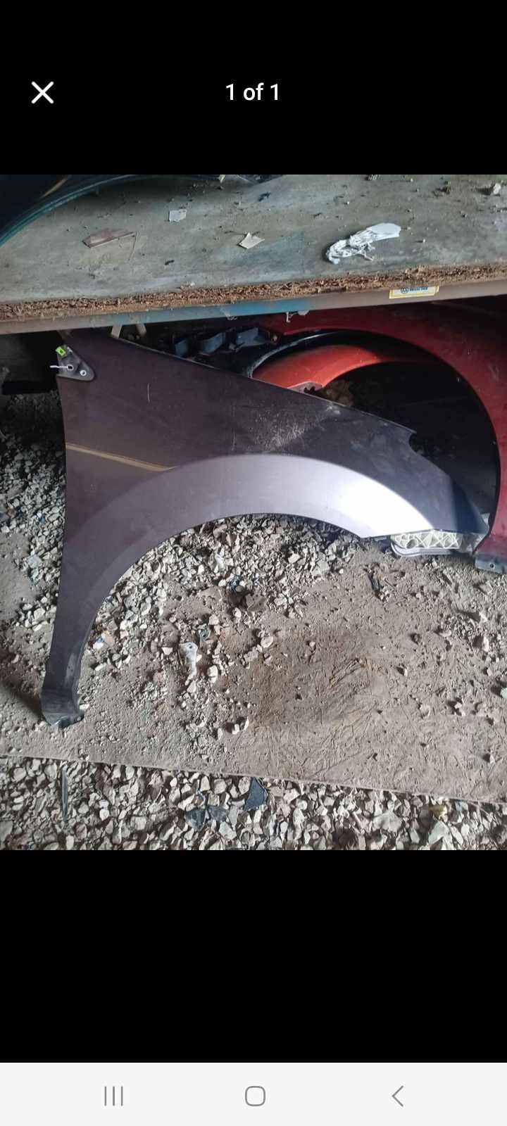 03 rogue right fender