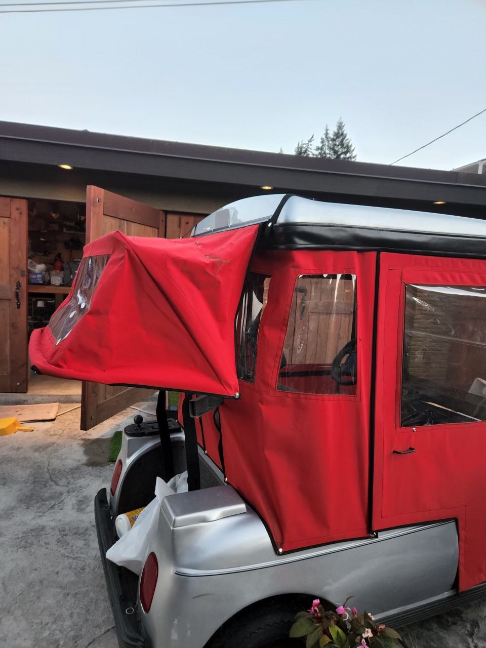 Golf Cart Doors And Club Cover