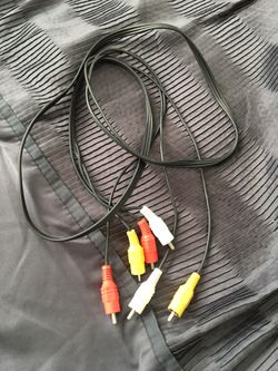 RCA cable audio speaker 5 ft
