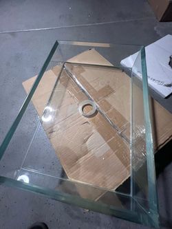 Glass sink
