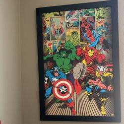 Marvel Comic Frame
