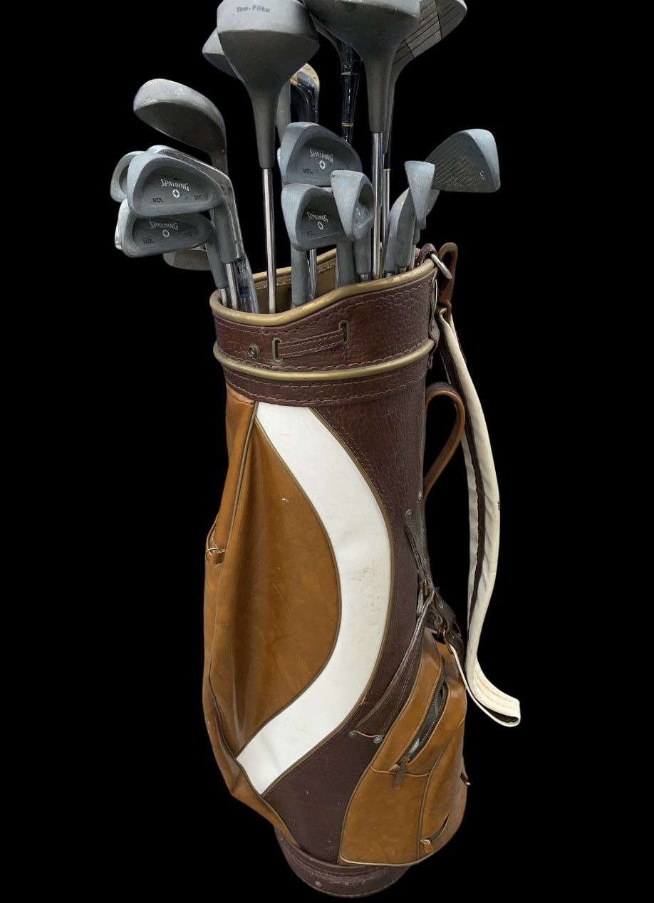 Vintage Jack Nicklaus MacGregor Golf Bag Full Of Clubs