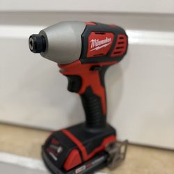 1/4  Milwaukee Impact Driver 
