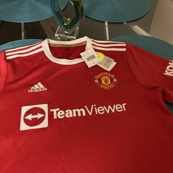Man United 2021 Home Jersey Size L