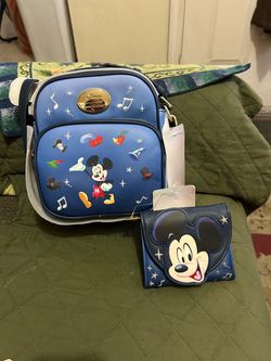 Disney Our Universe Mickey Mouse Bag and Wallet Set