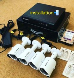 4 CAMARAS D SEGURIDAD-SURVEILLANCE SYSTEMS🔥SPECIAL DEAL🔥