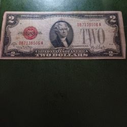 1928 Red Bill Seal