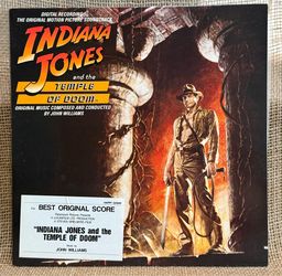 Indiana Jones Soundtrack Vinyl LP vintage