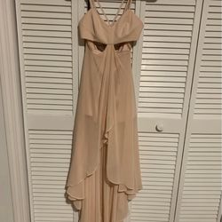 Cutout Hi-lo Maxi Dress