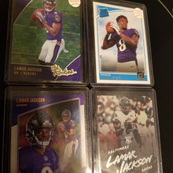 Lamar Jackson Rookie Lot