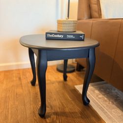Modern Black Side Table / End Table