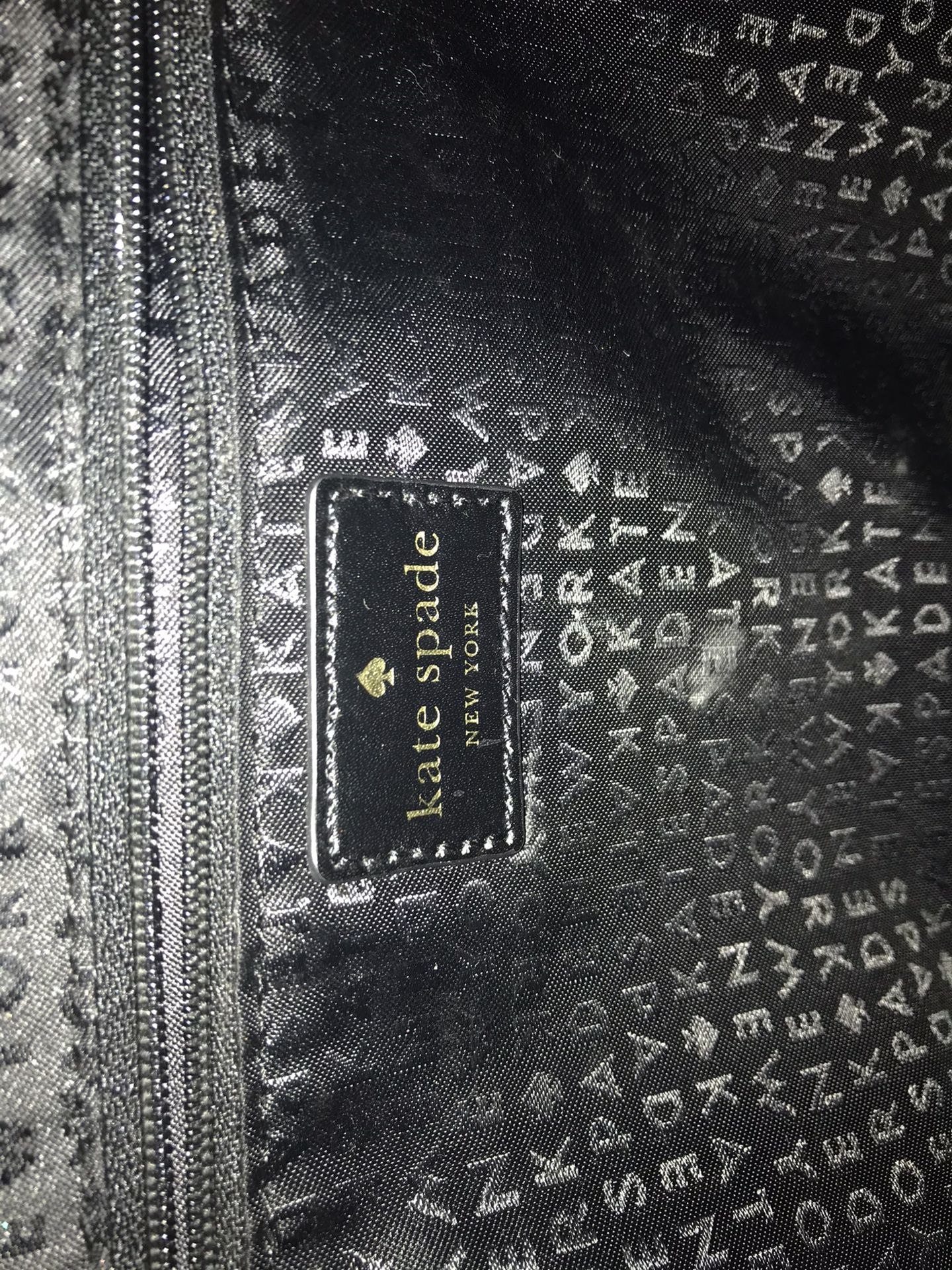 Kate spade black tote