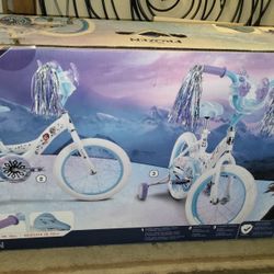 Disney Frozen Huffy Brand Bike! 16" With Training Wheels! Brand New! 