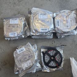 (19) White Led Strips Lighting 16ft Each