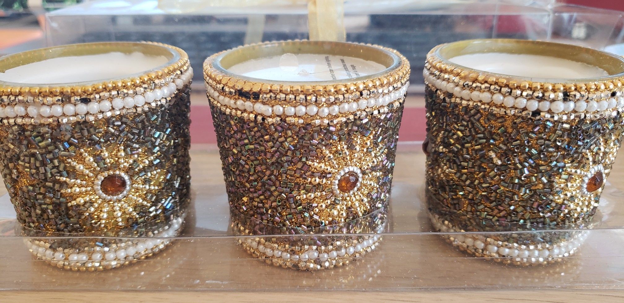 3 Unscented Decor Candles from Pier 1 Imports