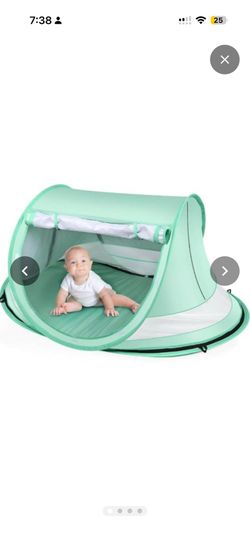 Pop up beach baby tent