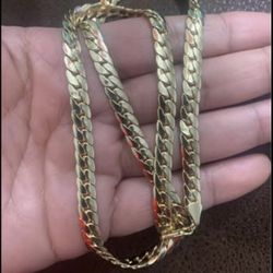 6mm Miami Cuban link Chain 24 Inches