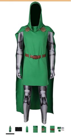 Dr Doom Costume Adult or Teen Size Large All New