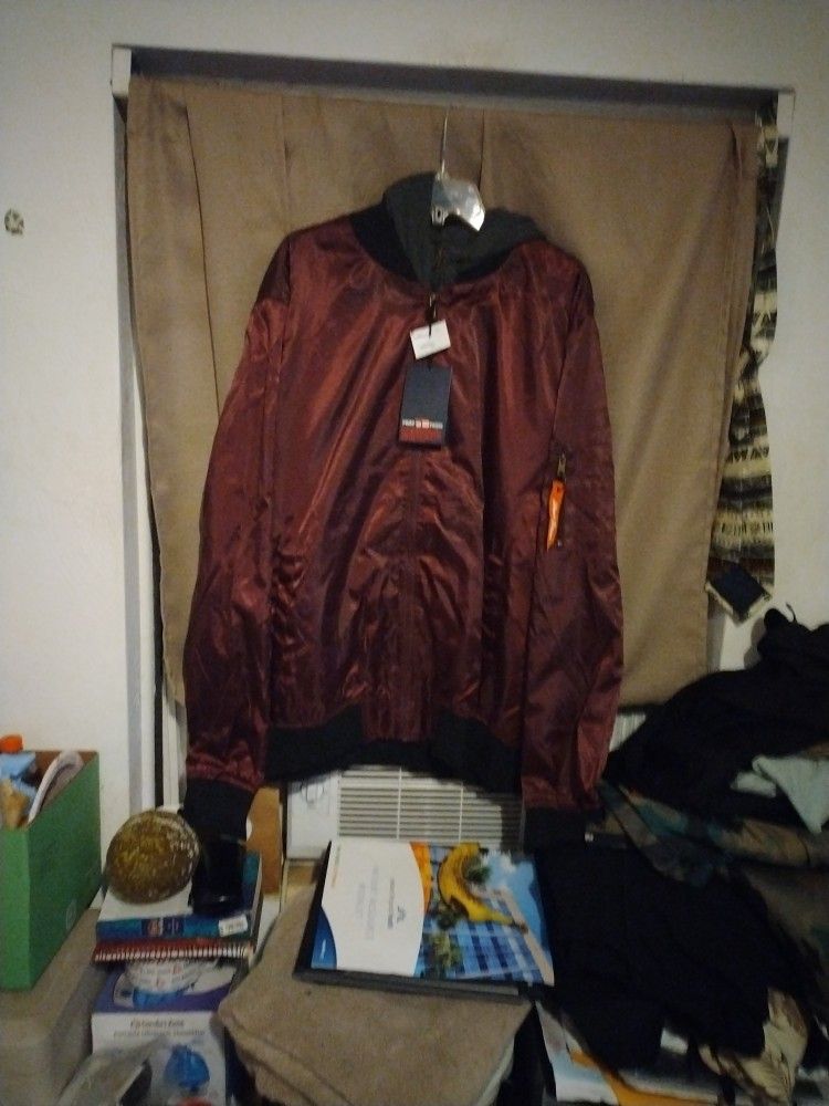 Phat farm New Flight Bomber Jacket $60 Cash Money