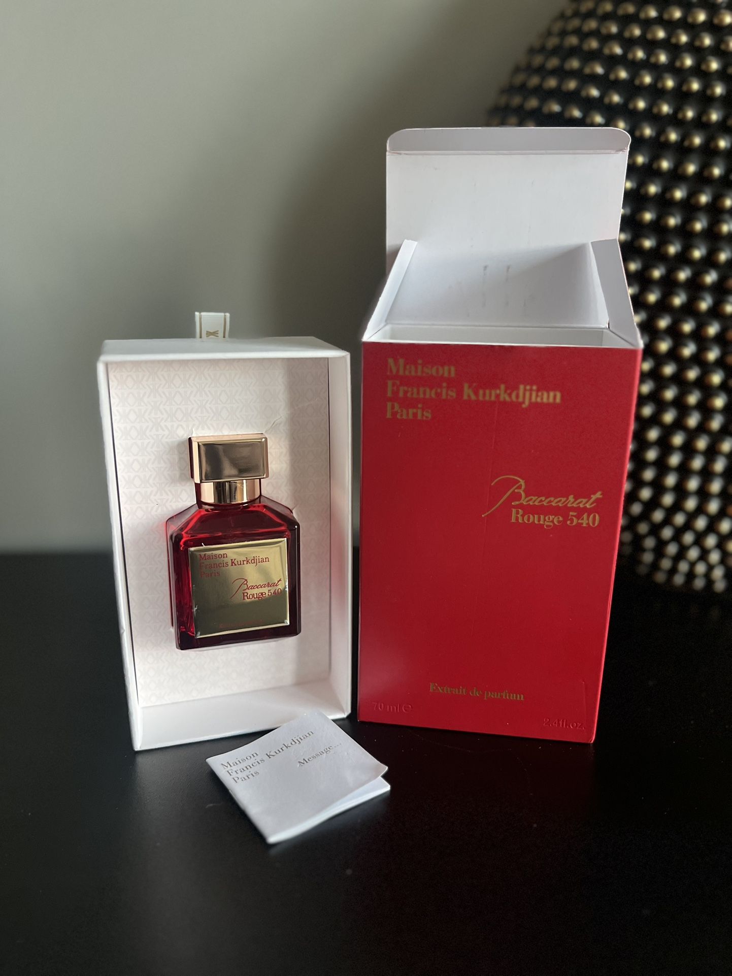 Brand New Baccarat Cologne