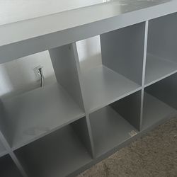 Wooden Cube Storage Shelf / Console Table