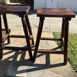 Wood Bar Chairs 