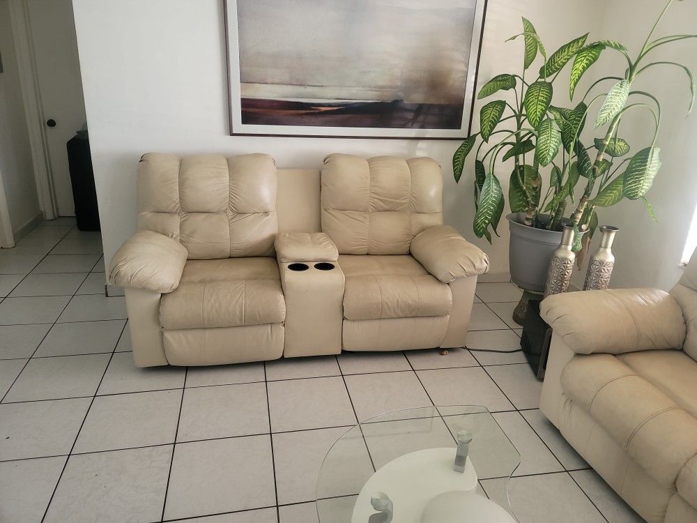 Leather Couches (2)