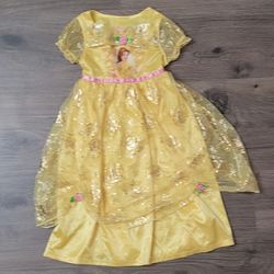 Disney  Princess Belle. yellow  Dress For Grils Size 3T  Very Nice.  Brand New.
