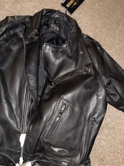 NEW !! With tags ! HARLEY DAVIDSON 120th Anniversary Cycle Champ Leather Biker jacket 3x
