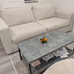 Araceli II Sand Beige Fabric Sofa and Chair