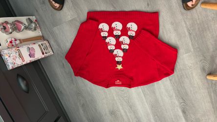 Girls Holiday Snowman Sweater