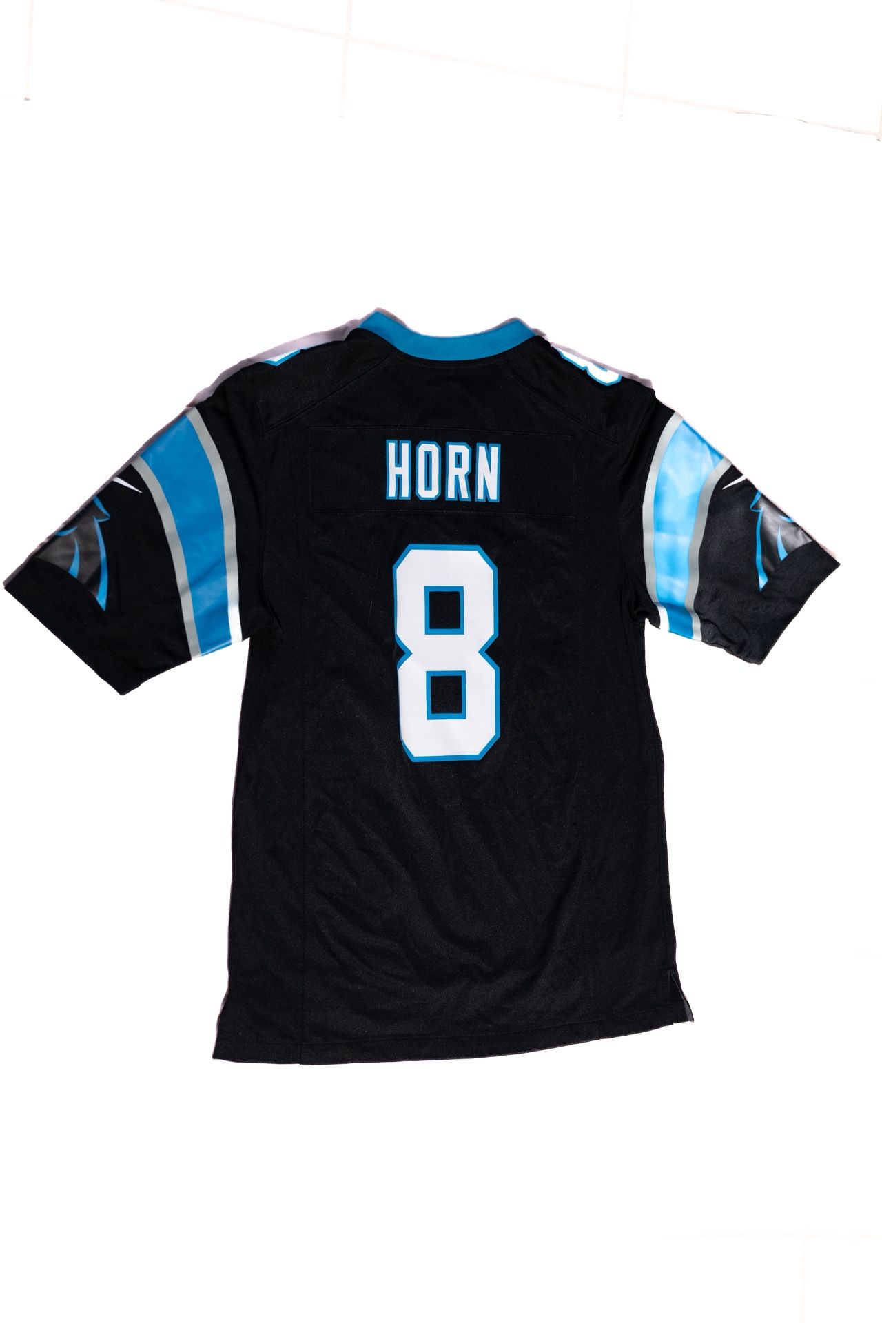 Nike On Field Jaycee Horn #8 Carolina Panthers Jersey