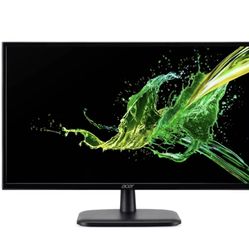 Refurbished Acer 21.5" Widescreen LED Monitor 1920x1080 100Hz 250Nit HDMI VGA - Manufacturer Refurbished