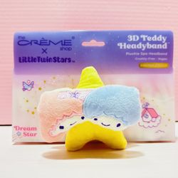little twin stars plush spa headband. 