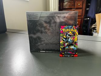 Pokémon Mega Evolution Pitch Black ETB Sealed with loose pack
