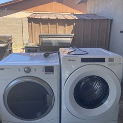 Washer And Dryer.