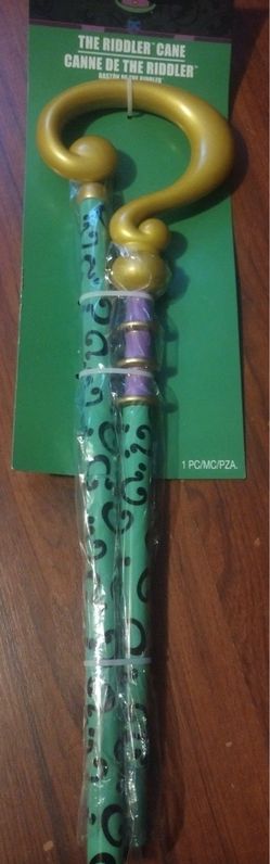 DC The Riddler Costume Cane