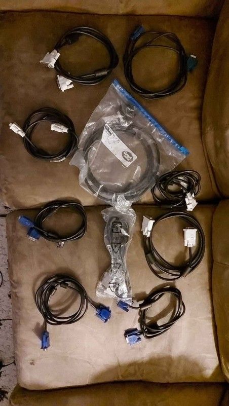 VGA to VGA cables
