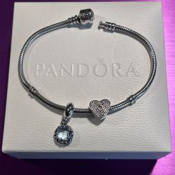Pandora Bracelet and Charms