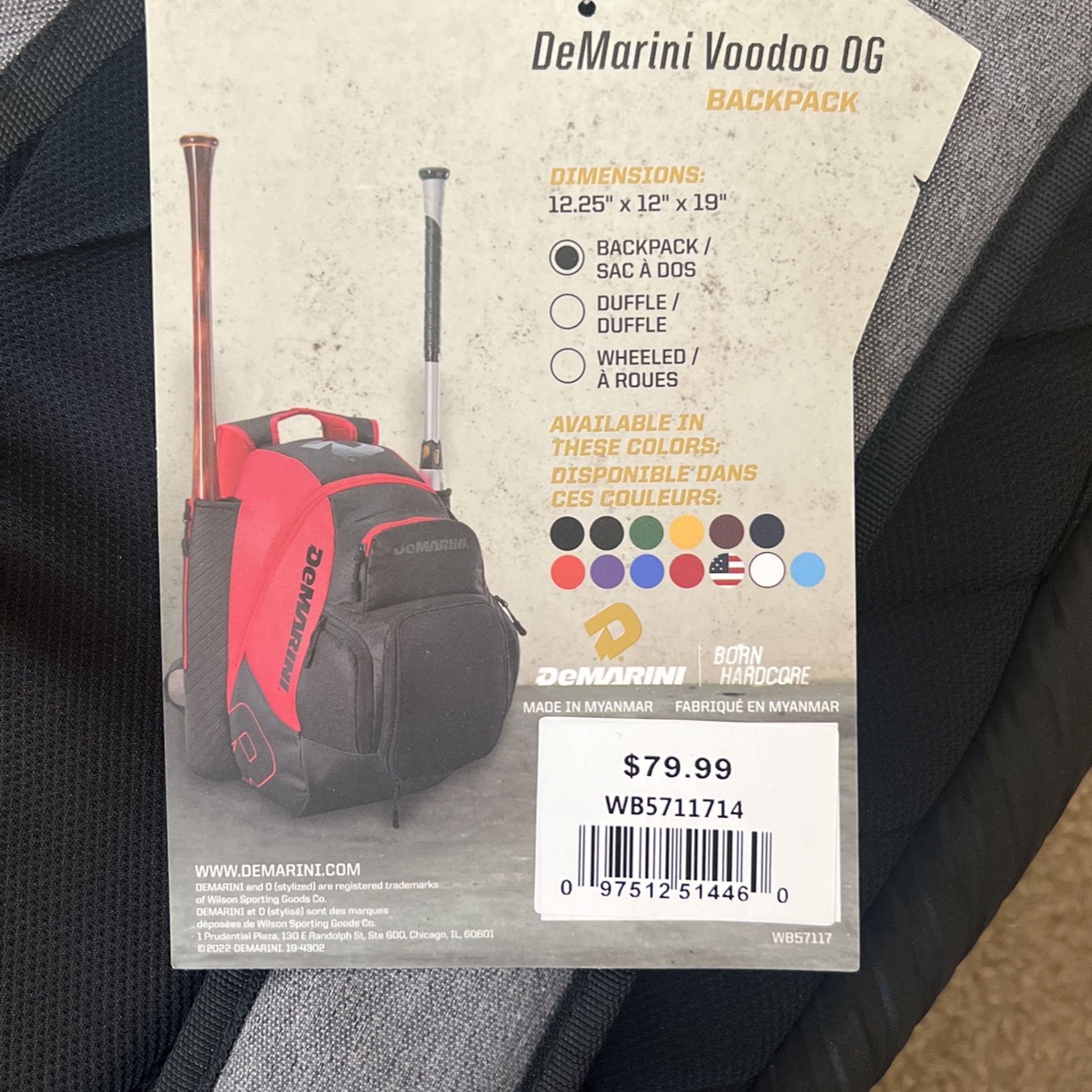 Baseball Backpack Bag