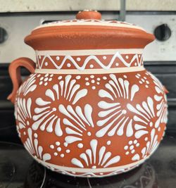 Olla Frijolera relieve from Mexico