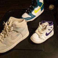 NIKE "DUNK HIGH" SNEAKERS SUMMER SALE