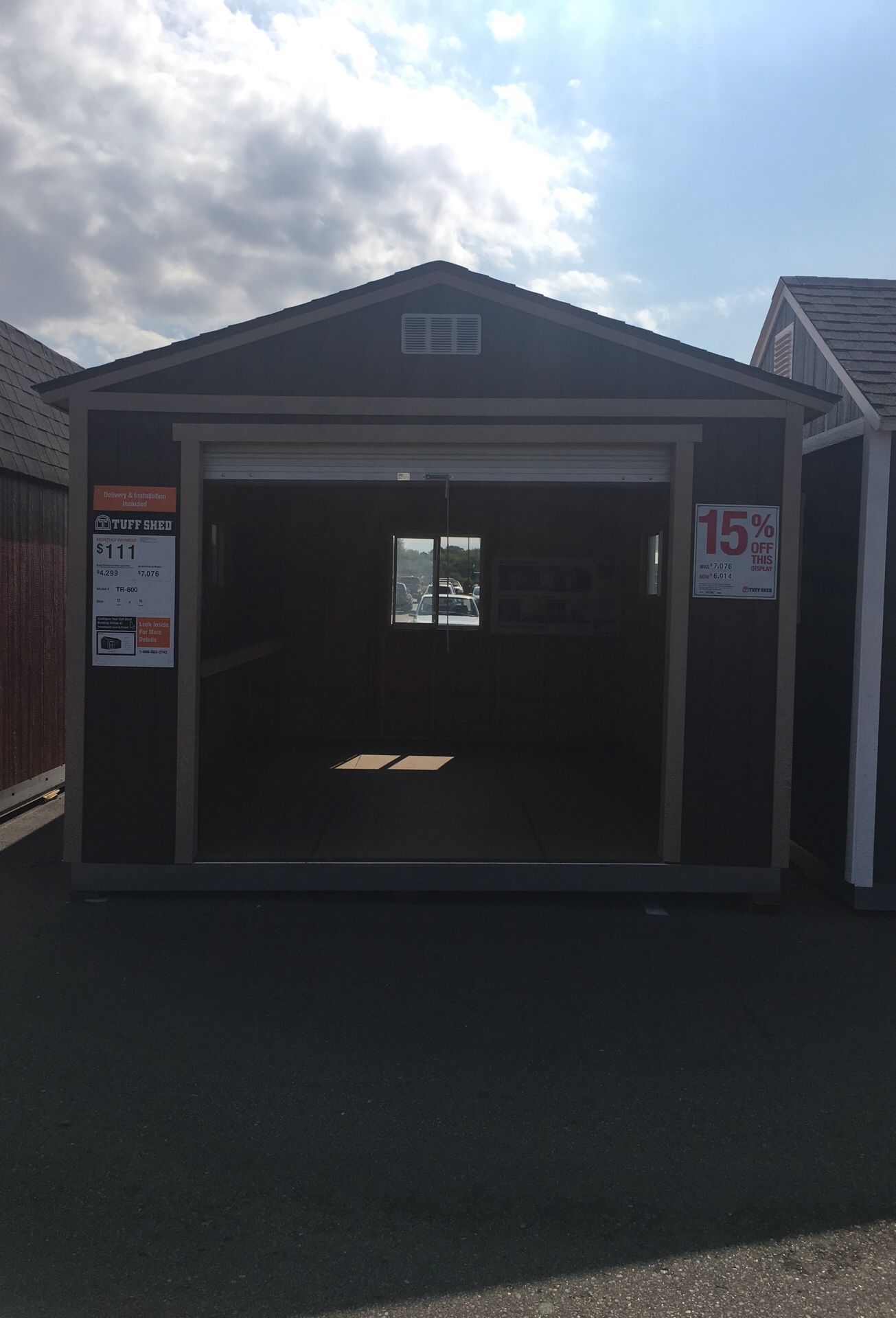 Tuff Shed Display for Sale 12x16