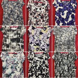 VERA WANG Crinkle SHORT SLEEVE WOMENS Size XL ‼️ NEW ‼️ $10 Each Or 3 For $25 ‼️ STORE CLOSING ‼️