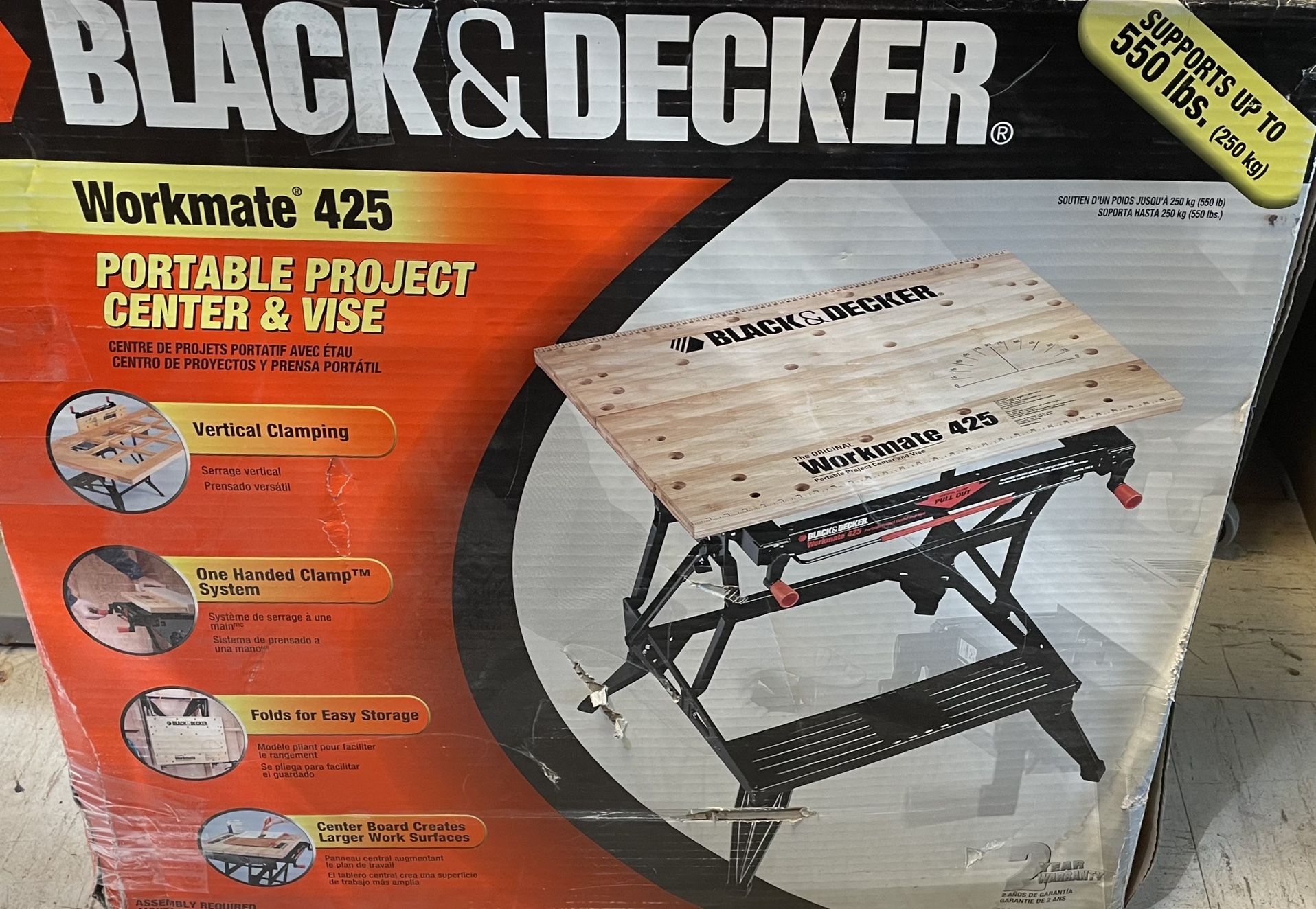 BLACK & DECKER 425 WORKMATE if you see it I still have it don’t ask if available cross streets 83rd Ave. north of Indian school Road