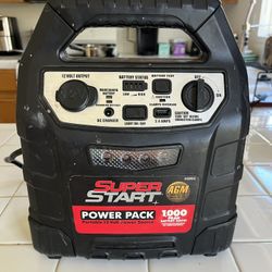 12 V 1000 Amp Portable Car Battery Jump Starter