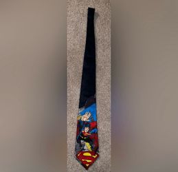 Vintage 1994 Cartoon Corner Superman Graphic Tie - DC Comics Daily