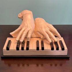 Floating Piano Hands Statue